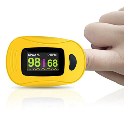 Universal Finger Oxygen Saturation Meter Blood Monitors Fingertip Pulse Oximeter 1