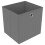 VidaXL vidaXL 4-Cube Display Shelf with Boxes Grey Fabric Storage Organiser Unit 9