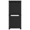 VidaXL vidaXL 5-Cube Display Shelf Black Fabric Free Standing Storage Organiser Unit 4