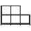 VidaXL vidaXL 5-Cube Display Shelf Black Fabric Free Standing Storage Organiser Unit 3