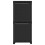 VidaXL vidaXL 6-Cube Display Shelf with Boxes Black Fabric Storage Organiser Unit 4