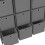 VidaXL vidaXL 9-Cube Display Shelf with Boxes - Grey Fabric Storage Organizer Unit, 103 x 30 x 107.5 cm (Code 322613) 7