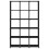 VidaXL vidaXL 15-Cube Display Shelf Black Fabric Storage Unit Organiser Bookcase 4