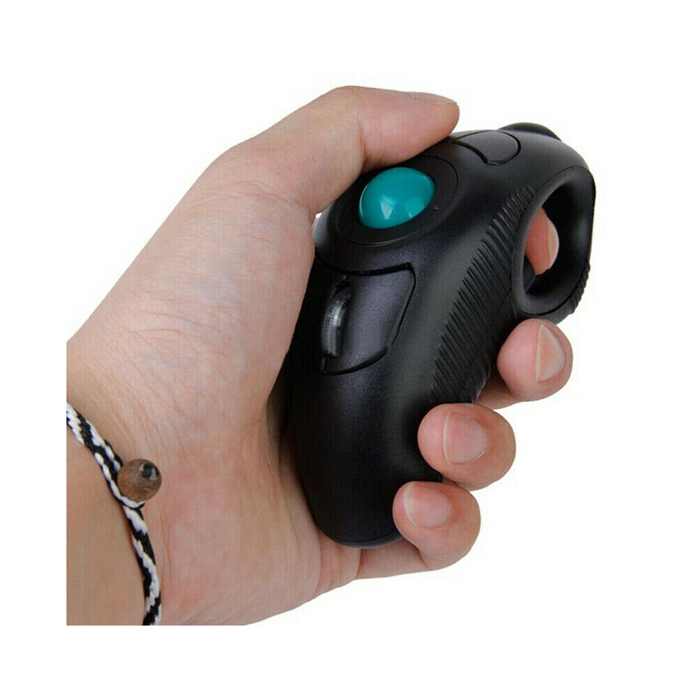 Mini Handheld Usb Wireless Finger Trackball Mouse Air Mice Laptop Pc Computer 683546215741
