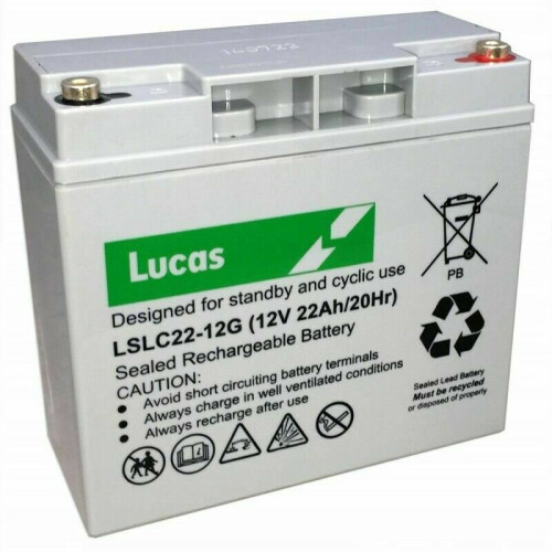 Lucas Battery for Snap On 1700 jump pack - Lucas 12V 22AH HIGH POWER