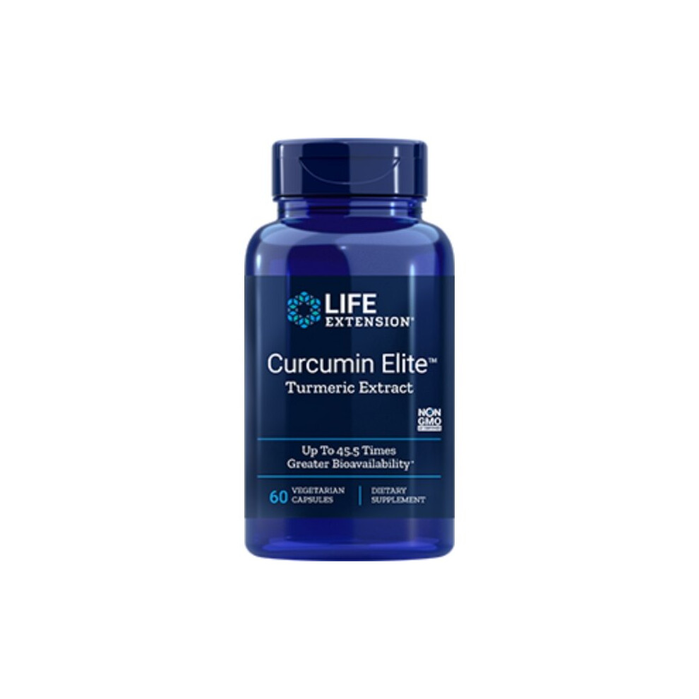 Life Extension Curcumin Elite Turmeric Extract, 60 Veggie Caps