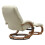 Living And Home (Beige) Swivel Recliner Chair Sofa with Footstool 5