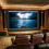 Living And Home (92 in) Projector Screen Manual Pull Down Wall Mounted Matt White Home Cinema 2