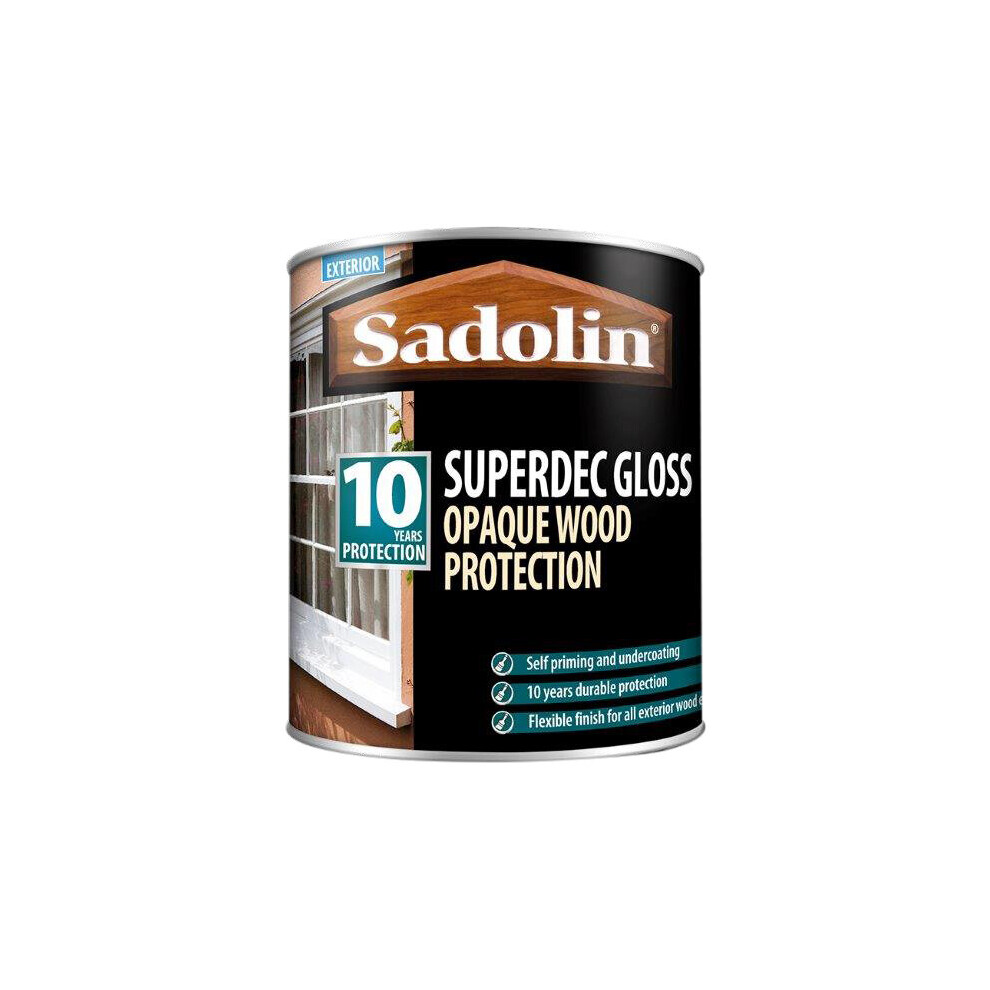 Sadolin Superdec Black Gloss 2.5L