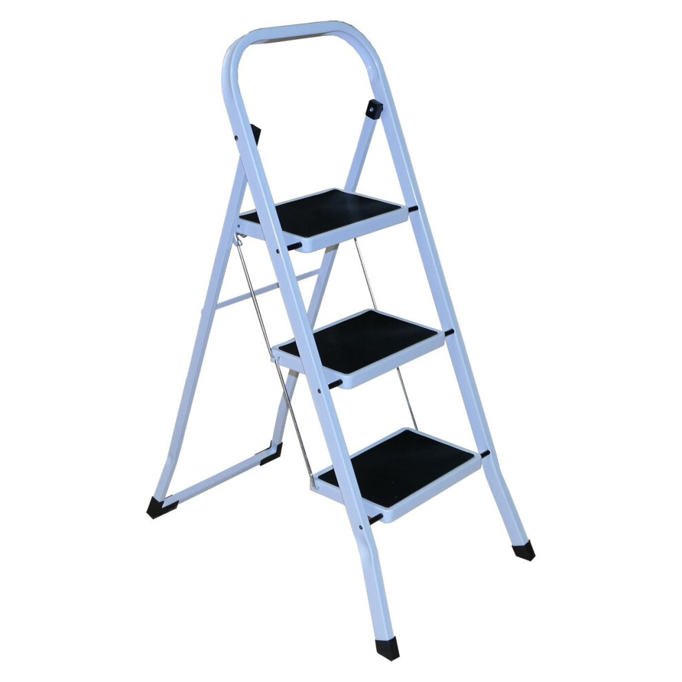 3 Step White Ladder