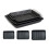 3 Roasting Tray Set Roasters with Racks Handles Non-Stick Carbon 1