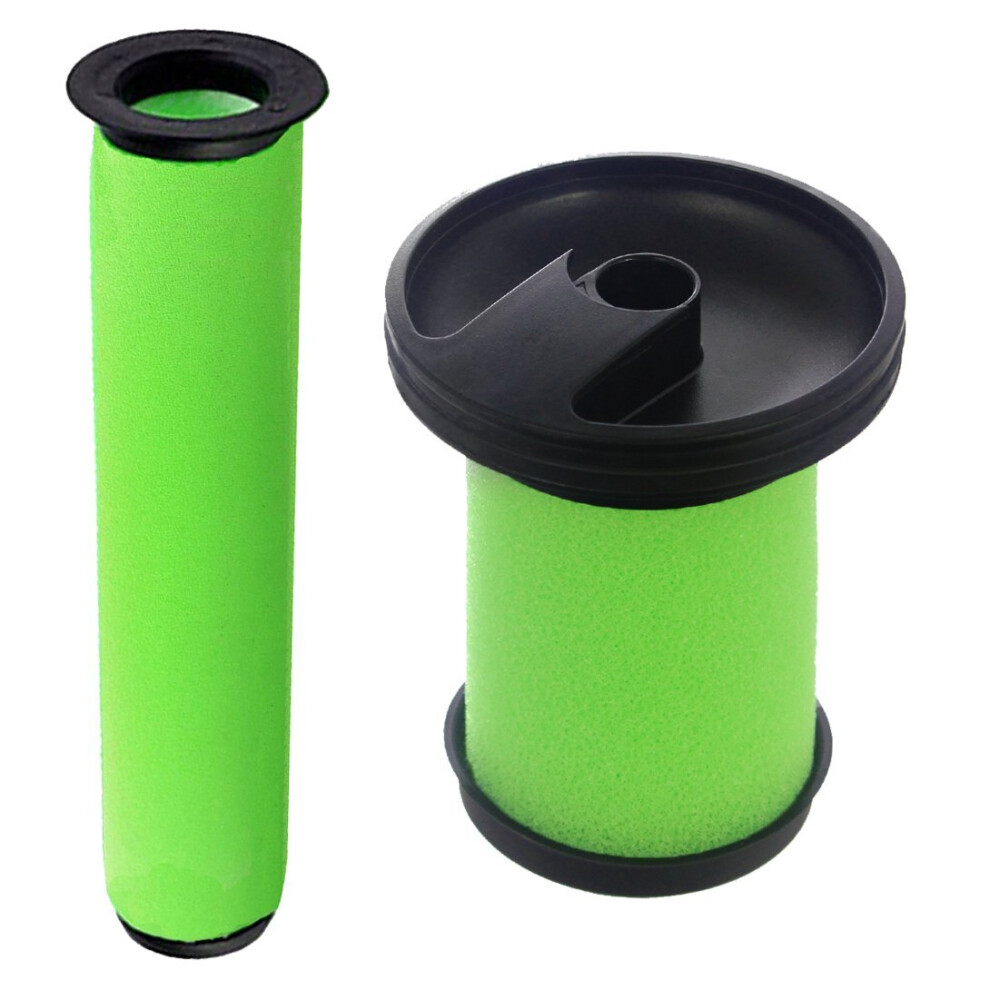 Spares2go Washable Foam Filters Kit For Gtech System Airram K9 Mk2 + Multi K9 Mk2 Cordless Vacuum Cleaners