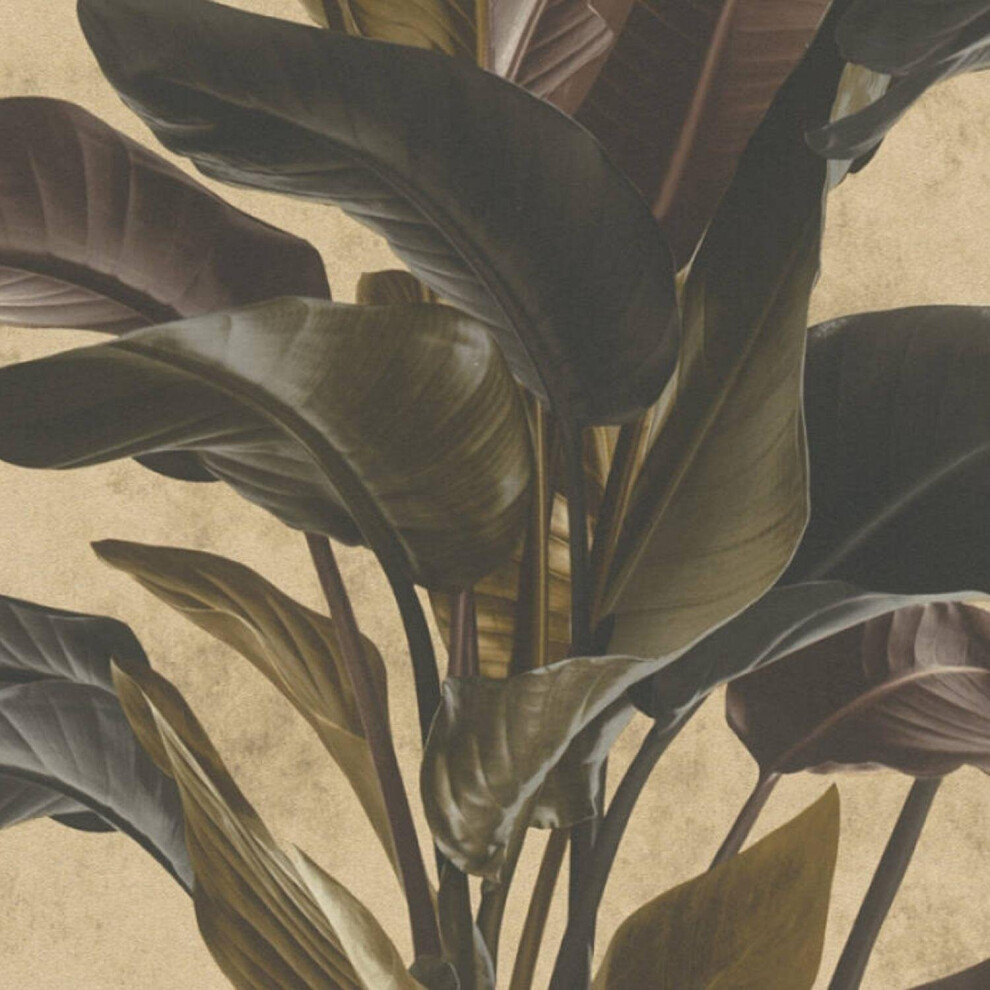 Metropolitan Stories Leaf Vinyl Wallpaper Textured Antonio Barcelona 4051315476062