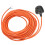 SPARES2GO 12m Power Cable For Flymo Hover Compact 300 330 350 Lawnmower Extra Long Lead 1