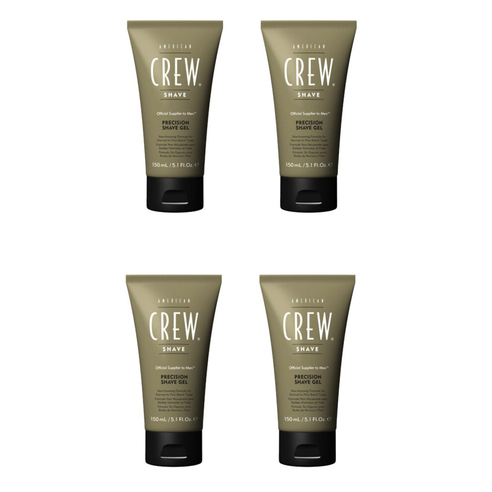 American Crew Precision Shave Gel 150ml x4