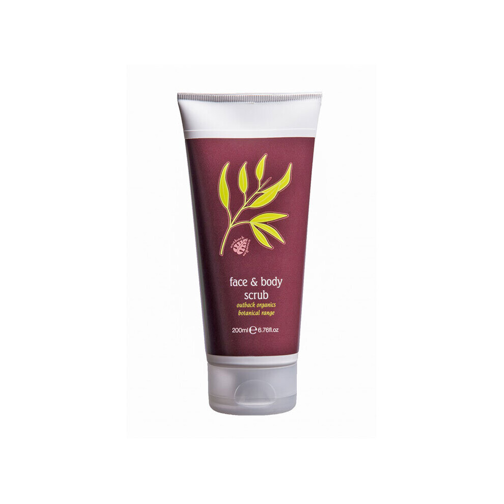 Outback Organics Cream Face And Body Scrub 200Ml