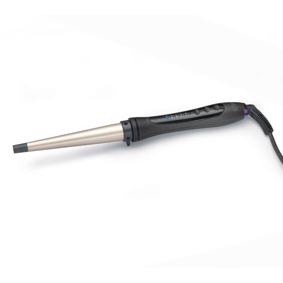 Diva Professional Styling Digital Curling Wand 13-25Mm - Image 3