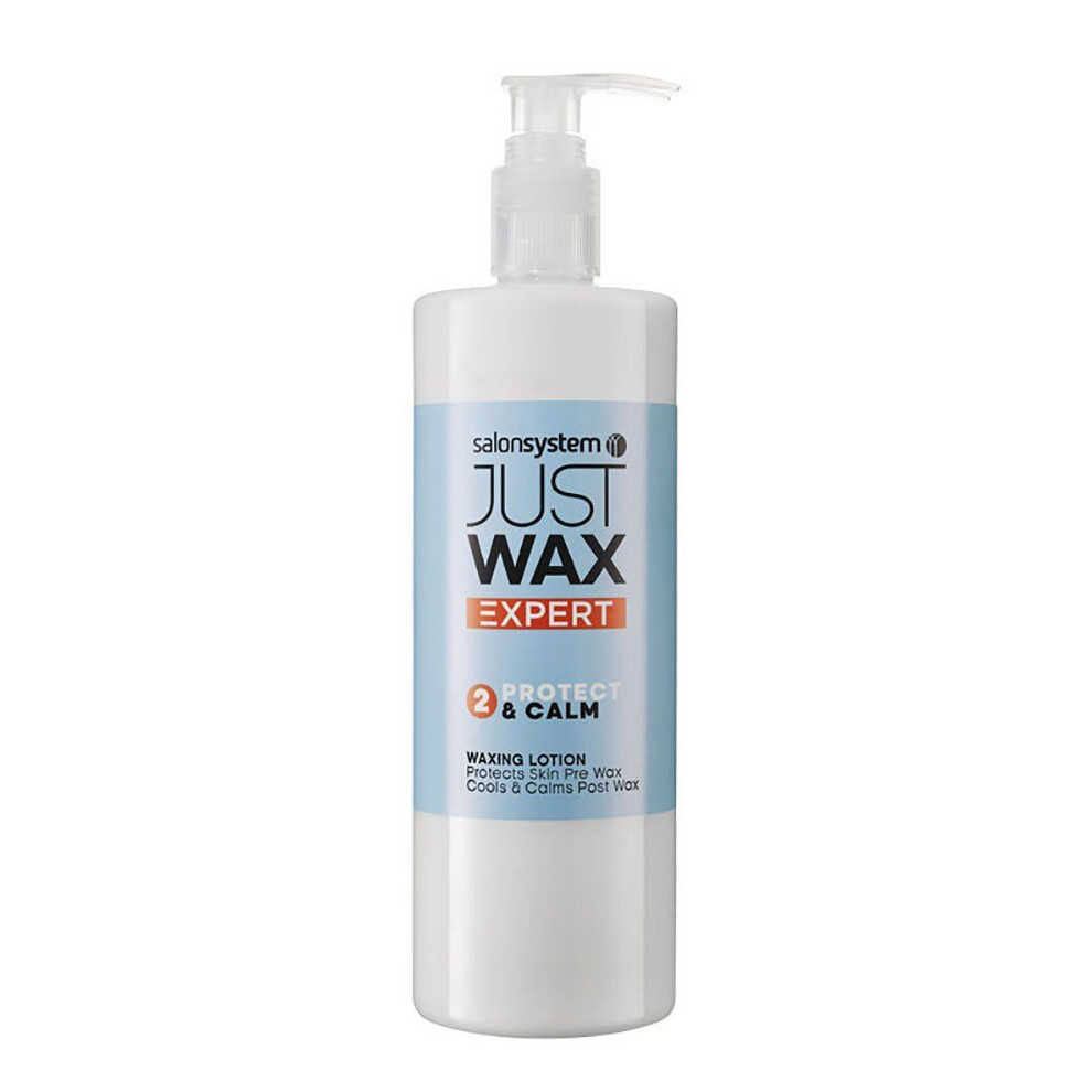 Salon System Just Wax Expert Protect & Calm Waxing Lotion 500ml