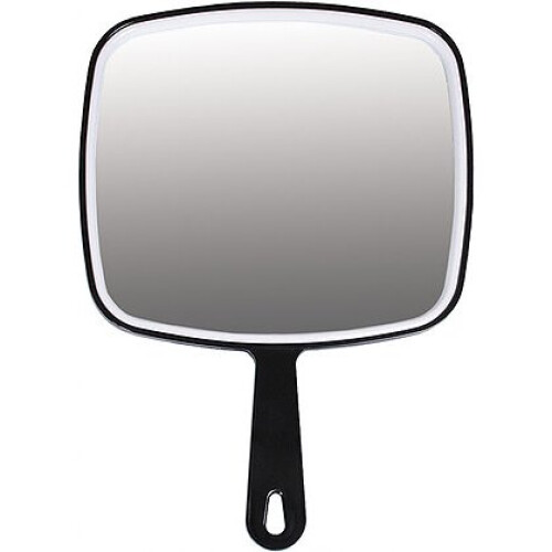 DMI Hand Held Lollipop Mirror - Black