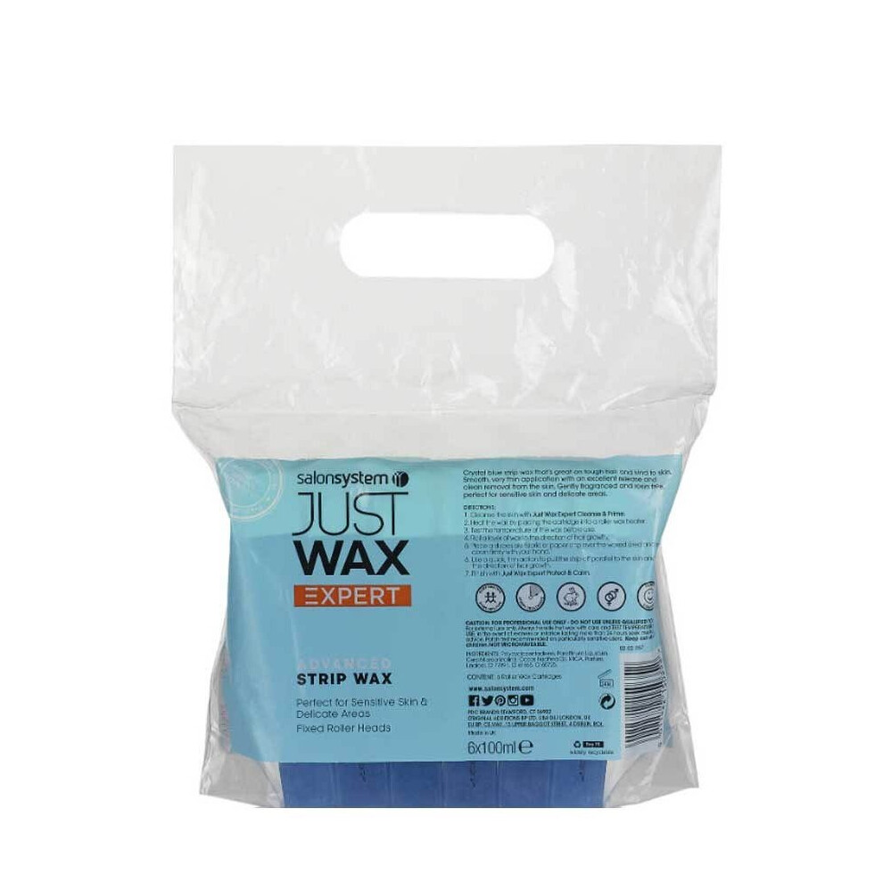 Salon System Just Wax Expert Advanced Strip Wax Fixed Roller Heads (6)