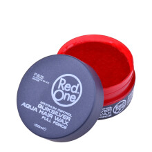 RedOne Quicksilver Aqua Hair Wax Full Force 150ml - Long-Lasting Hold, Non-Flaking, Masculine Scent, Water-Soluble