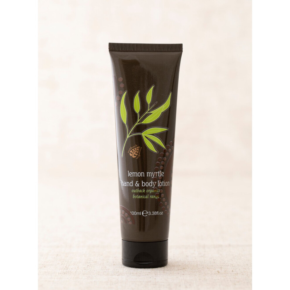 Outback Organics Lemon Myrtle Hand & Body Lotion 100Ml