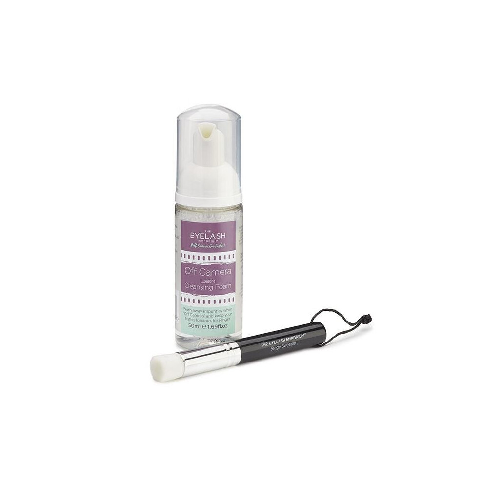 The Eyelash Emporium Lash Cleansing Duo Set Cleanser And Brush