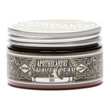 Apothecary 87 1893 Shave Cream 100ml - Sandalwood & Vanilla, Ultra-Close Shave, Skin-Healthy Formula