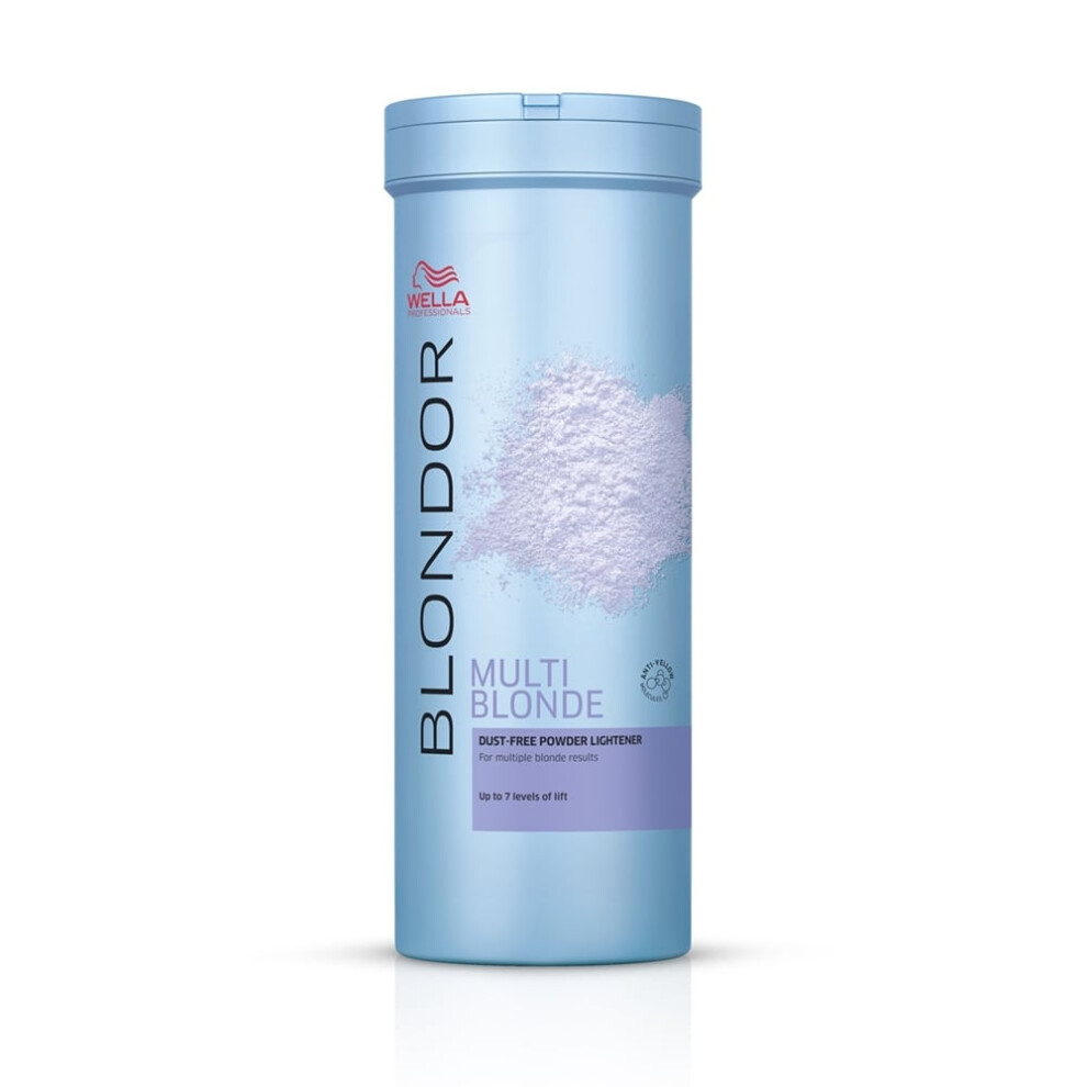 Wella Yellow Blondor Dust Free Lightening Powder Bleach 400G