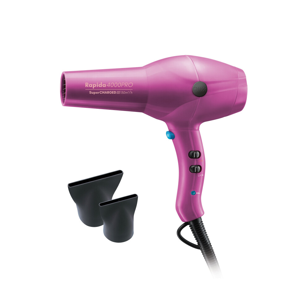 Diva Rapida 4000 Hair Dryer Magenta