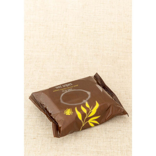 Outback Organics Lemon Myrtle Biodegradable Wet Wipes (25)