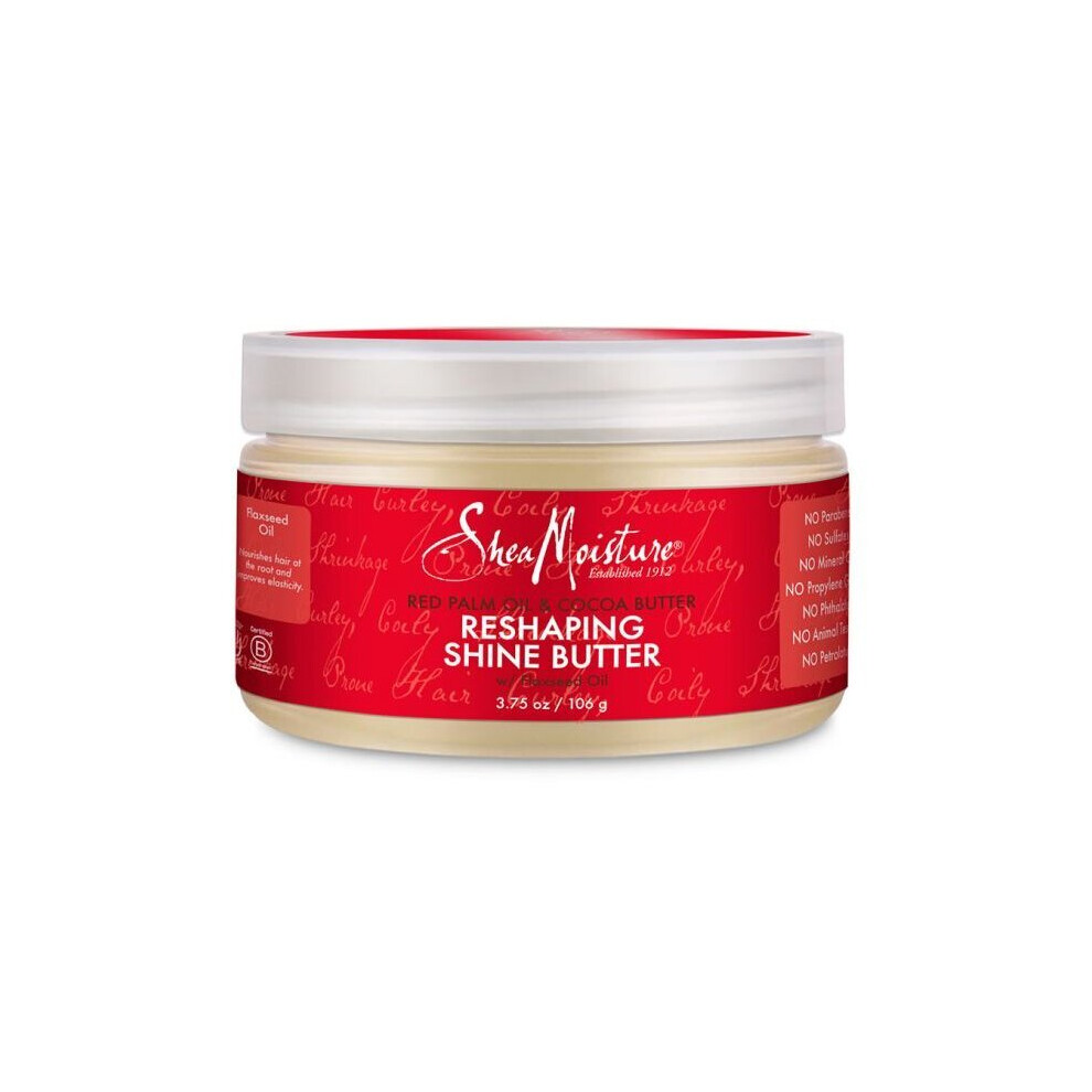 Shea Moisture Red Palm Oil & Cocoa Butter Reshaping Shine Butter 106g