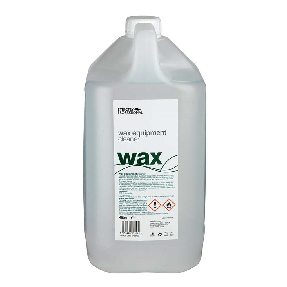 Strictly Professional Wax Equipment Cleaner 4 Litre