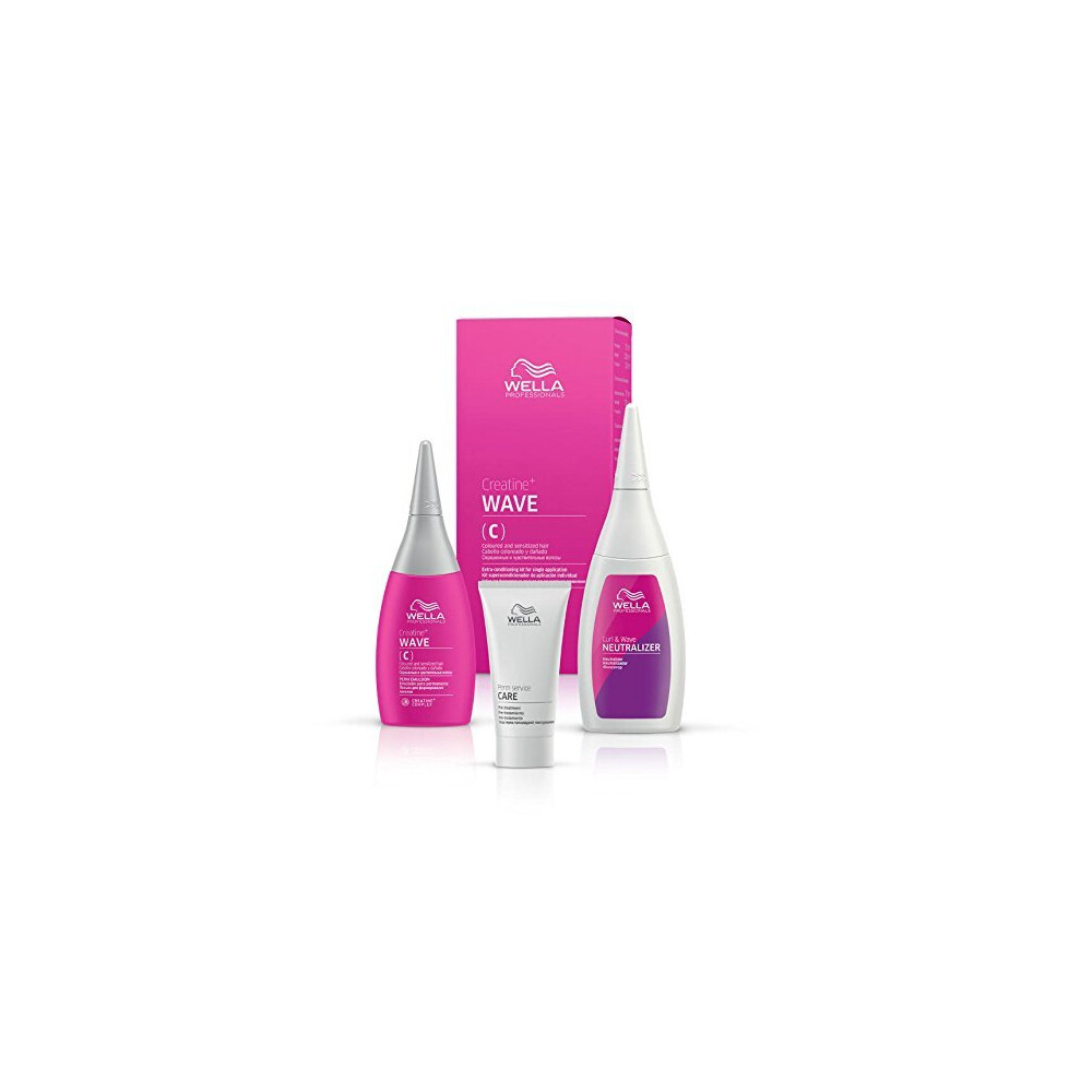 Wella Perm Creatine+ Wave (C) Coloured And Sensitized Hair 100ml/75ml/30ml