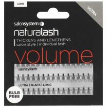 Salon System Individual Lashes Ultra Black - Long