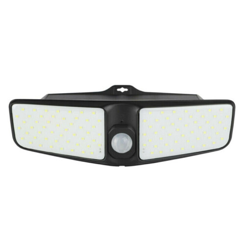 100LED Dual Security Detector Solar Spot Lights Motion Sensor Outdoor Floodlight