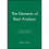 The Elements of Real Analysis 1