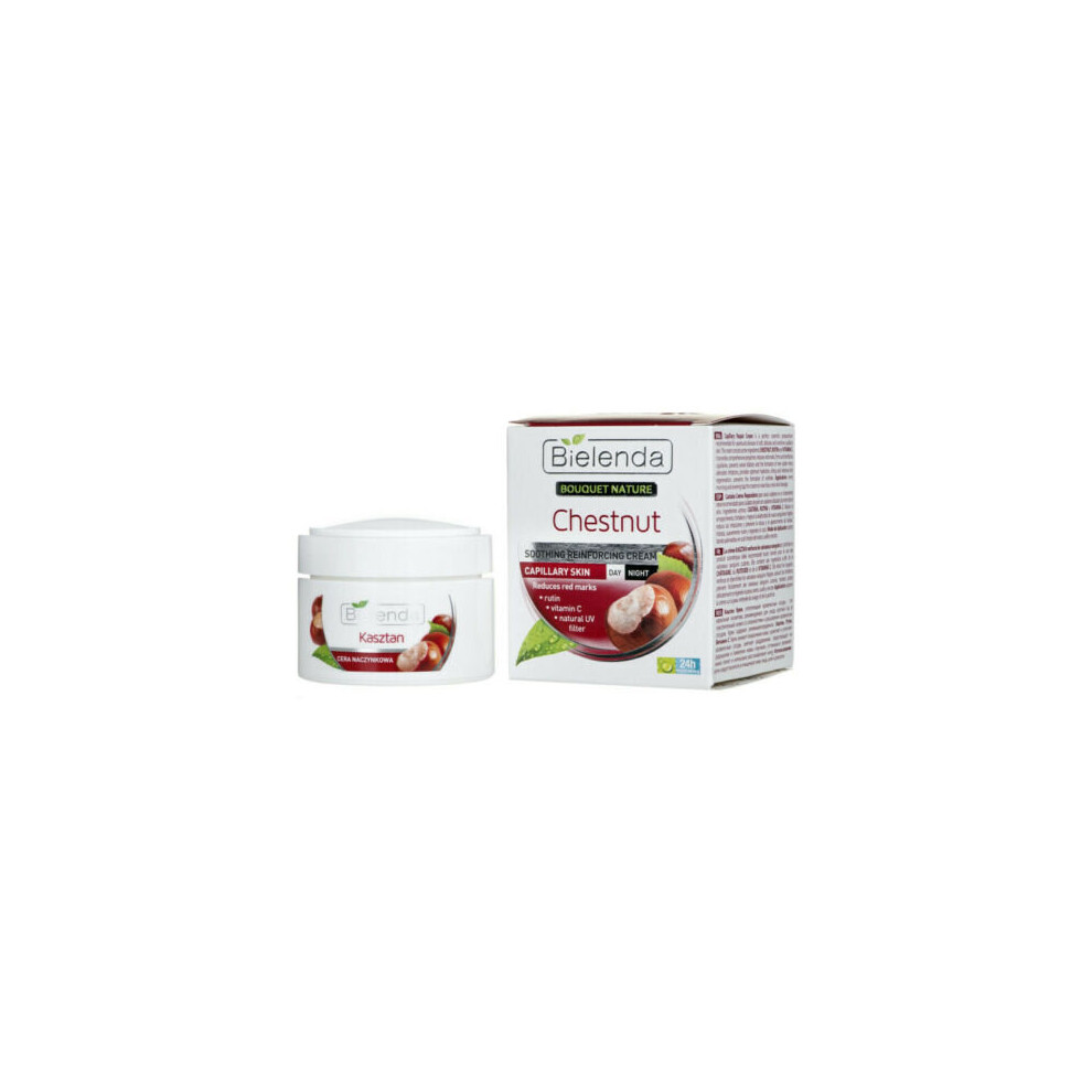 Bielenda Chestnut Reinforcing Cream For Broken Capillaries 50 Ml - Image 6
