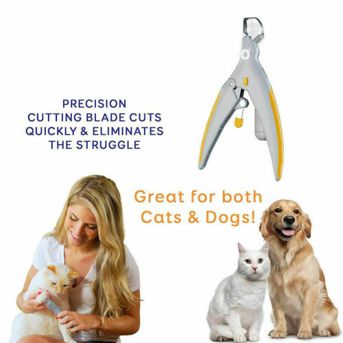 Pet Dog Cat Nail Claw Clippers Trimmer Ψαλίδι ψαλίδι Κόφτες με LED 1