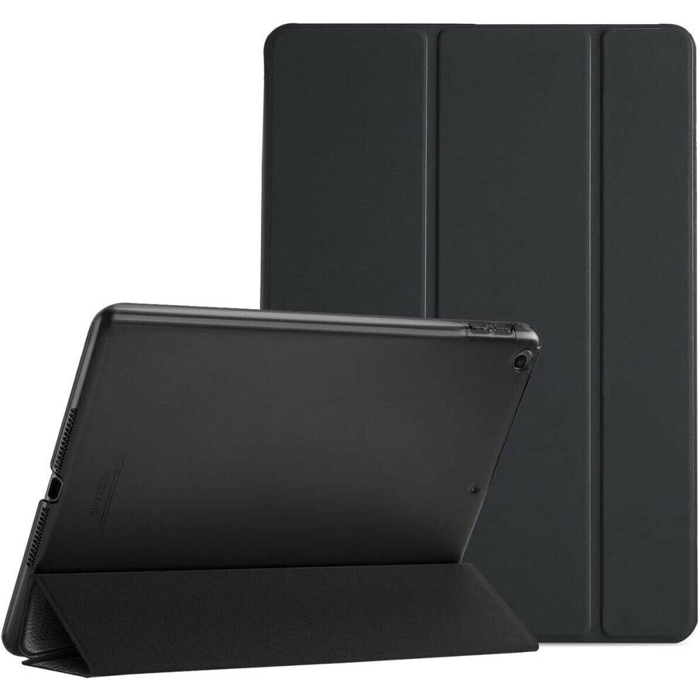 (Black) Shockproof Magnetic foldable Smart Stand Case Cover For Apple iPad 10.2 7th / 8th Generation(2019-20)