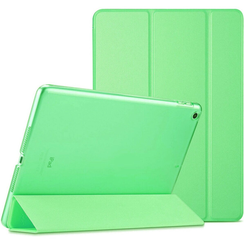 (Green) Shockproof Magnetic foldable Smart Stand Case Cover For Apple iPad 10.2 7th / 8th Generation(2019-20)