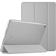 (Grey) Shockproof Magnetic foldable Smart Stand Case Cover For Apple iPad 10.2 7th / 8th Generation(2019-20)