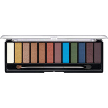 Rimmel Magnif'eyes 12 Pan Eyeshadow Palette, Bold Edition, 14 g