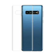 Compatible With Samsung Galaxy S10 Plus - Tough Plastic Membrane Rear Protector