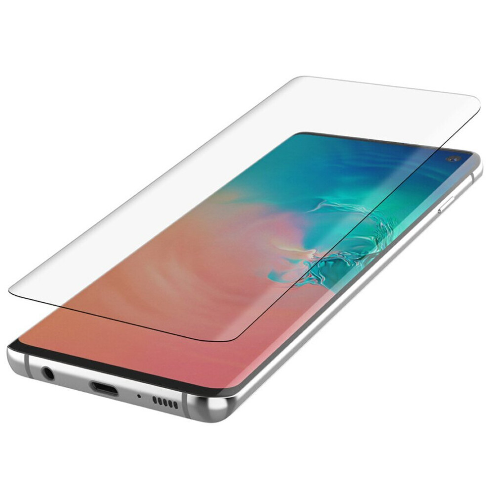 Compatible With Samsung S10 Plus - Tough Plastic Rear And Screen Protector 7437135762719