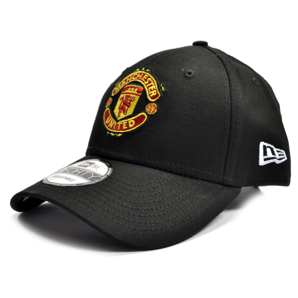 New Era Man Utd 9Forty Baseball Cap Black