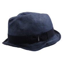 (Size III) DIESEL CRUMYKO Womens Straw Fedora Summer Hawkins Sun Cap