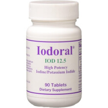 Iodoral, High Potency Iodine, 12.5mg x 90Tabs