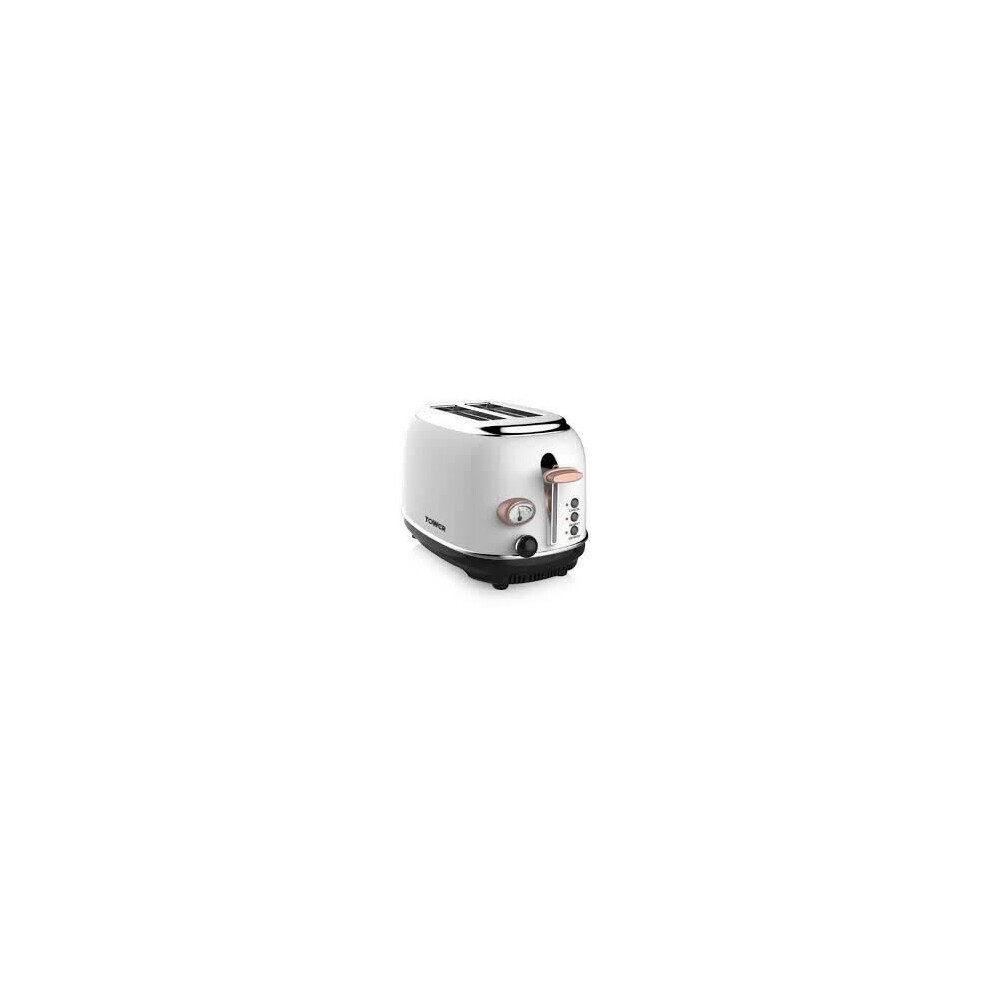 tower-bottega-t20016w-2-slice-toaster--stainless-steel--810-w--white-and-rose-gold