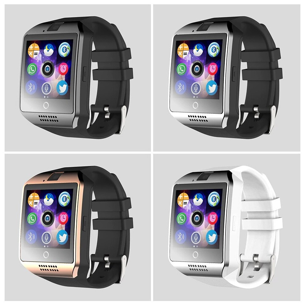 (Black + Gold) Q18s Bluetooth Smart Watch Phone For Ios & Android Black,Gold 7437021310321
